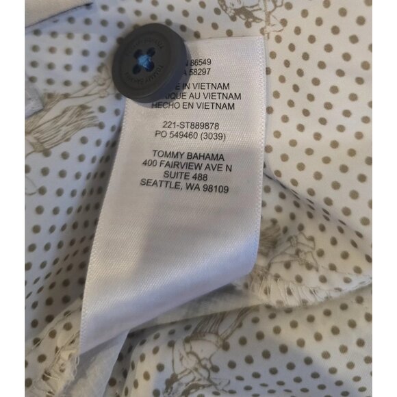 Tommy Bahama Aloha Fairway IslandZone Shorts Men’s 36 Bleached Sand 8" Inseam - Picture 9 of 10